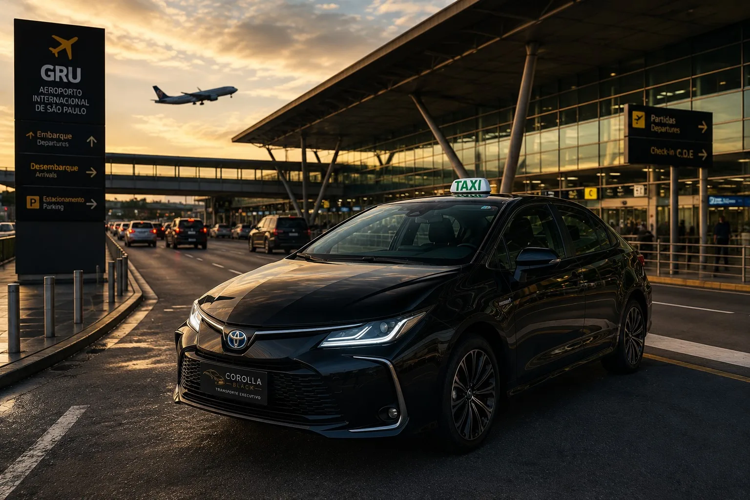 Sedan executivo Toyota Corolla Nexus Transfer